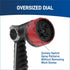 Orbit 26812 Pro Series 8-Pattern Thumb Control Hose Nozzle Sprayer...